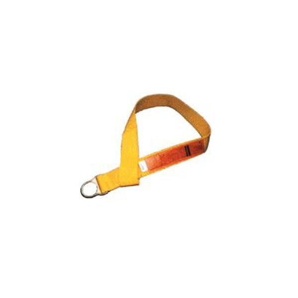 Anchorage Connector Strap, Yellow Nylon, Single D-ring,  5' - Accessories